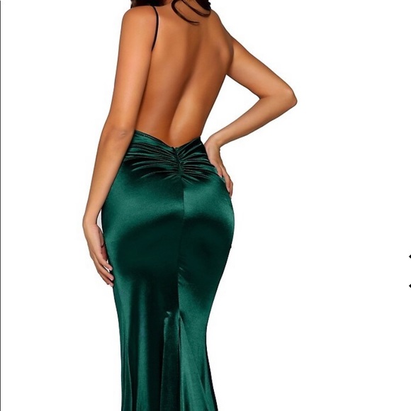 Portia and Scarlett gown in emerald green size 0-2 - Picture 6 of 10